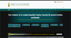 Desktop Screenshot of firstclasstrophy.com